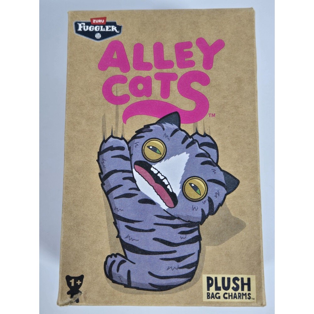ZURU Fuggler Alley Cats Plush Bag Charm Keychain Mystery Blind Box 15789 Sealed